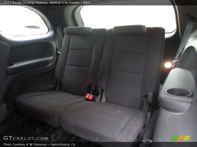 Mineral Gray Metallic / Black 2011 Dodge Durango Express