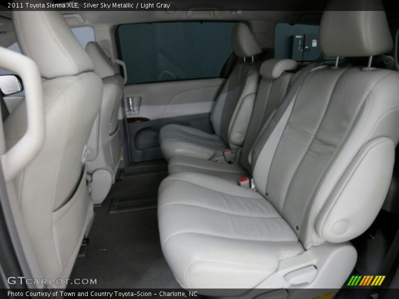 Silver Sky Metallic / Light Gray 2011 Toyota Sienna XLE