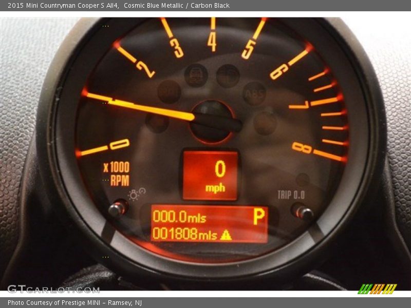 Cosmic Blue Metallic / Carbon Black 2015 Mini Countryman Cooper S All4