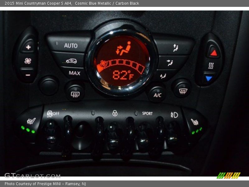 Cosmic Blue Metallic / Carbon Black 2015 Mini Countryman Cooper S All4
