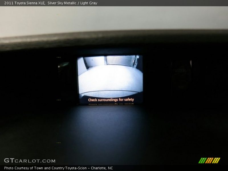 Silver Sky Metallic / Light Gray 2011 Toyota Sienna XLE
