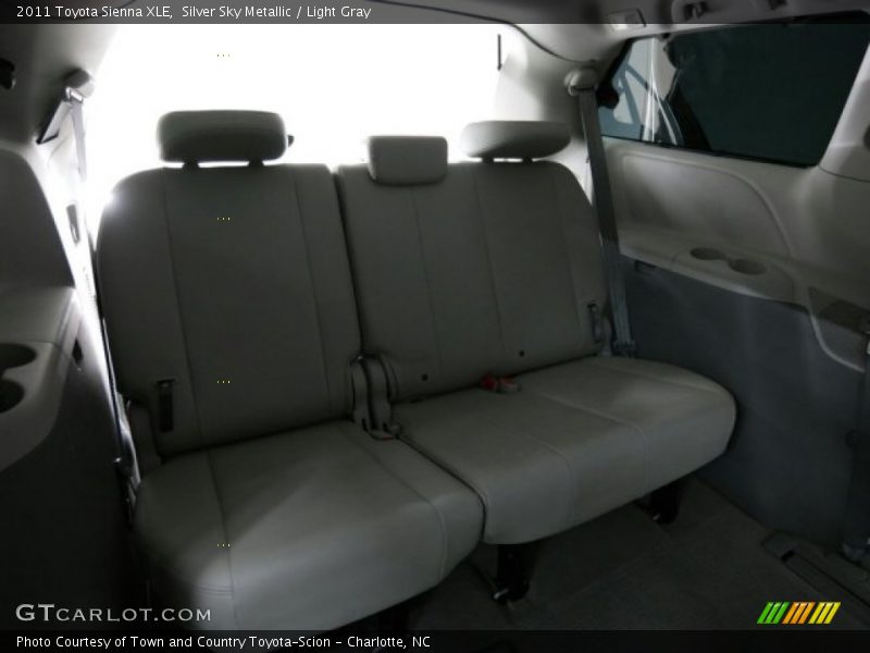 Silver Sky Metallic / Light Gray 2011 Toyota Sienna XLE