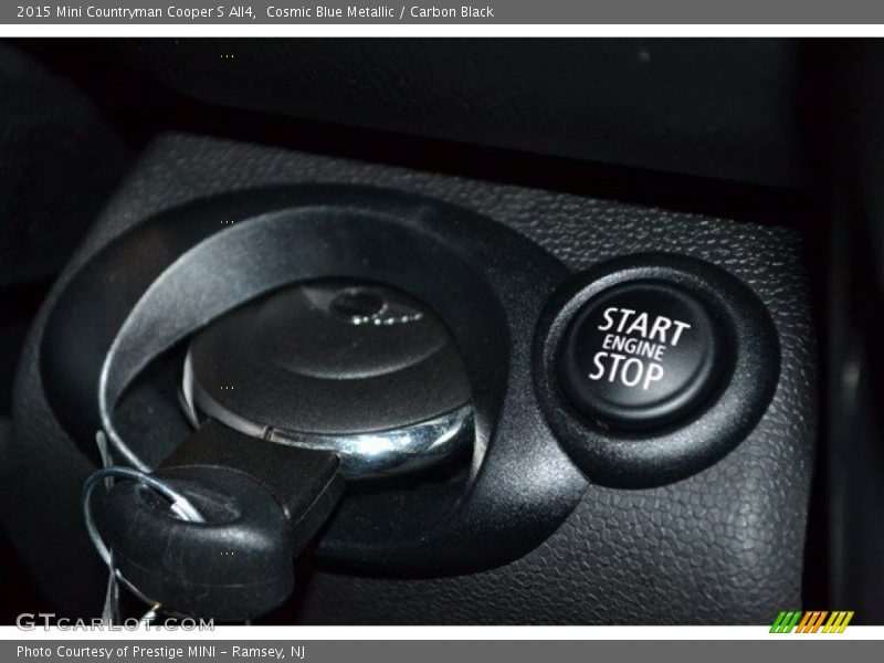 Cosmic Blue Metallic / Carbon Black 2015 Mini Countryman Cooper S All4
