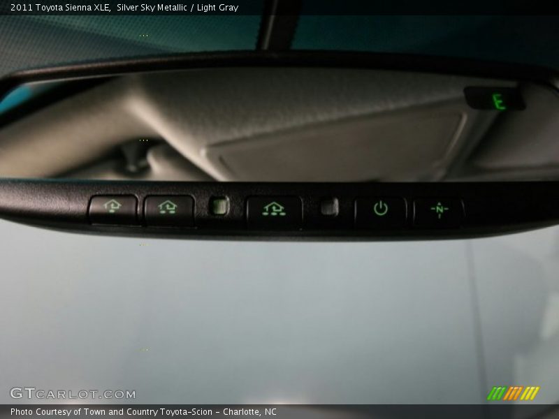 Silver Sky Metallic / Light Gray 2011 Toyota Sienna XLE