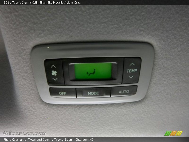 Silver Sky Metallic / Light Gray 2011 Toyota Sienna XLE