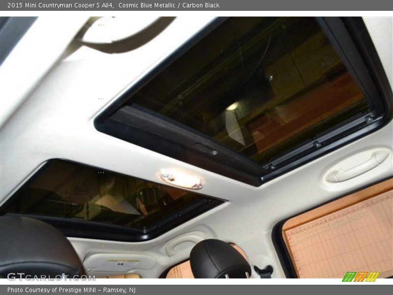 Cosmic Blue Metallic / Carbon Black 2015 Mini Countryman Cooper S All4