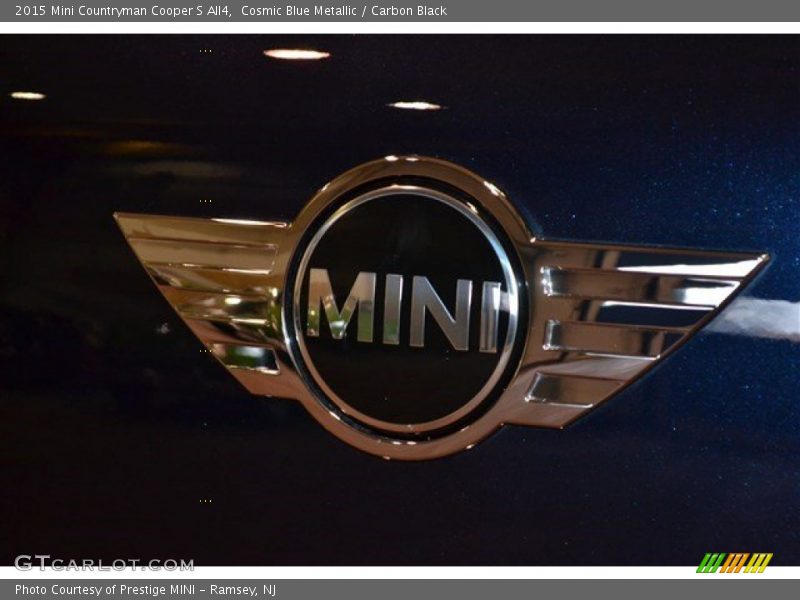 Cosmic Blue Metallic / Carbon Black 2015 Mini Countryman Cooper S All4