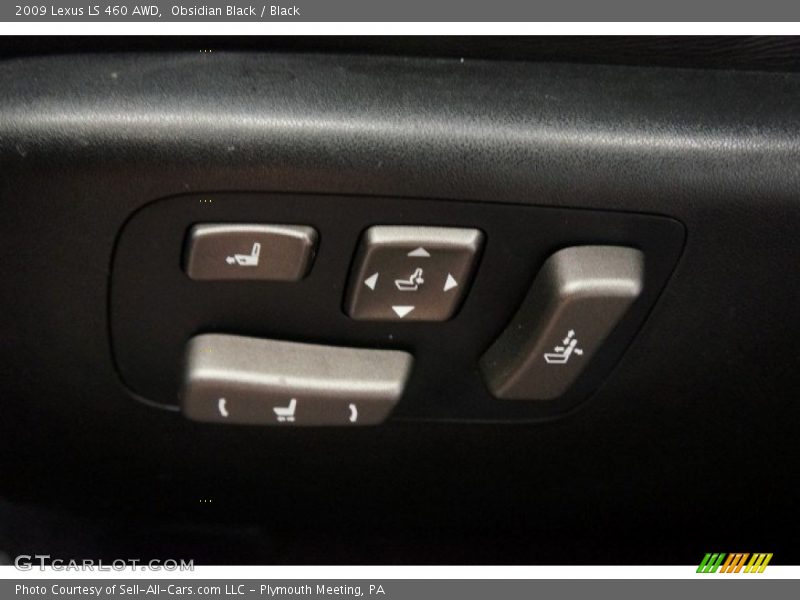 Obsidian Black / Black 2009 Lexus LS 460 AWD