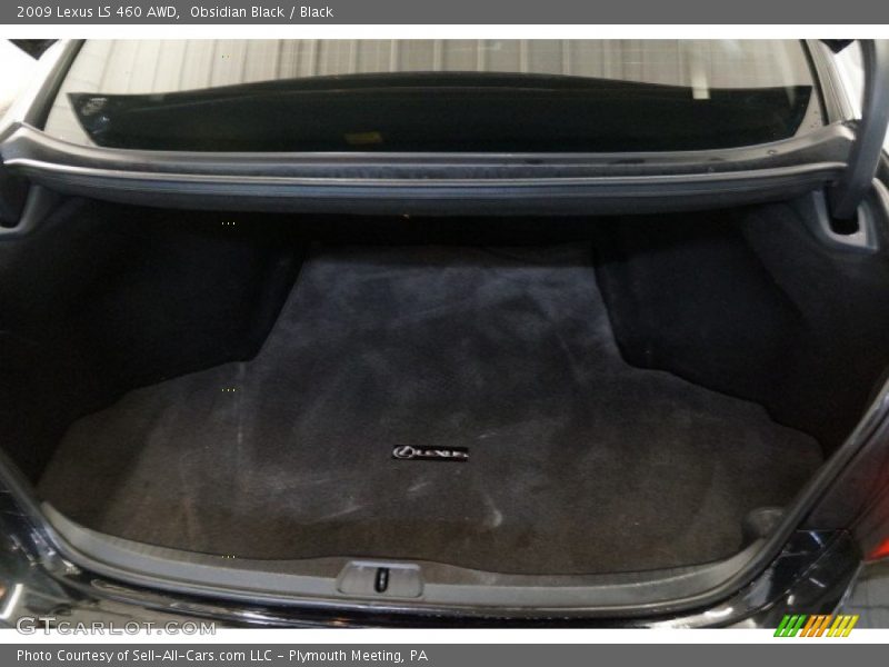 Obsidian Black / Black 2009 Lexus LS 460 AWD