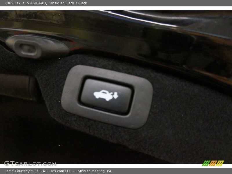 Obsidian Black / Black 2009 Lexus LS 460 AWD