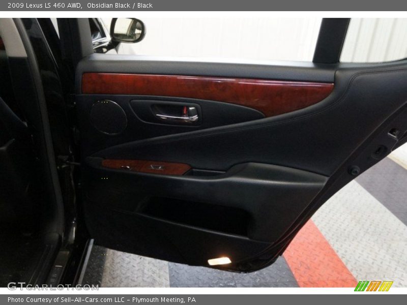 Obsidian Black / Black 2009 Lexus LS 460 AWD