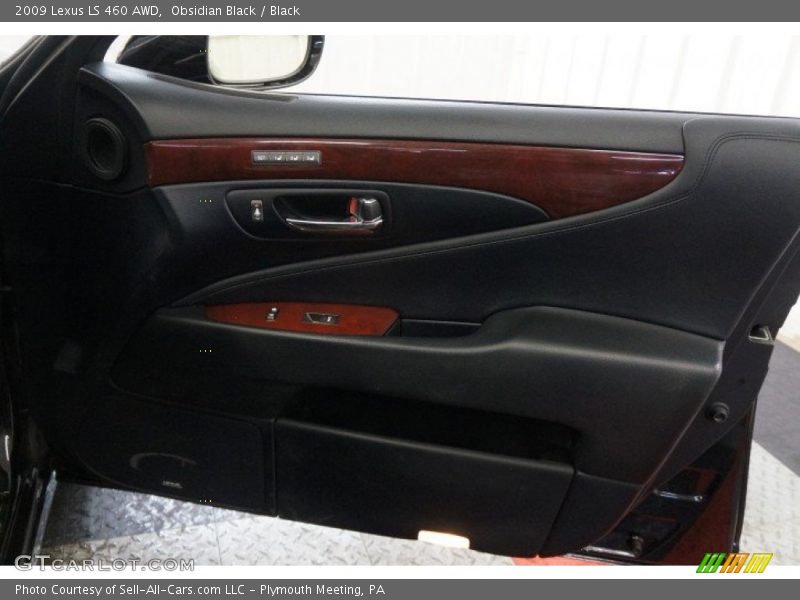 Obsidian Black / Black 2009 Lexus LS 460 AWD