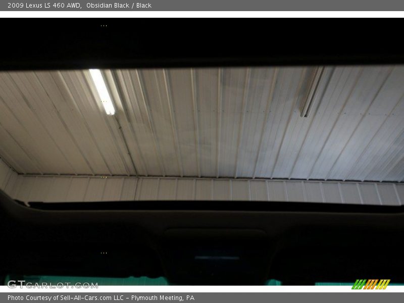Obsidian Black / Black 2009 Lexus LS 460 AWD