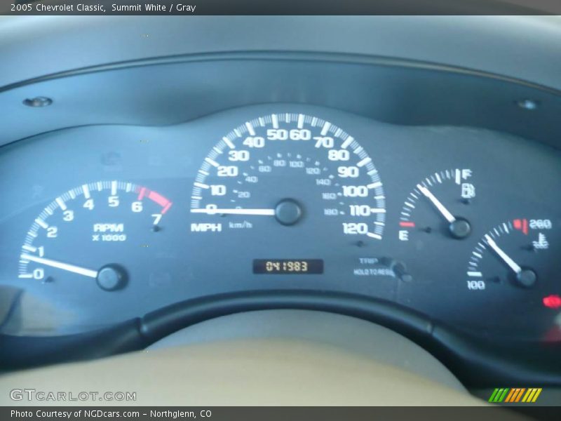 Summit White / Gray 2005 Chevrolet Classic