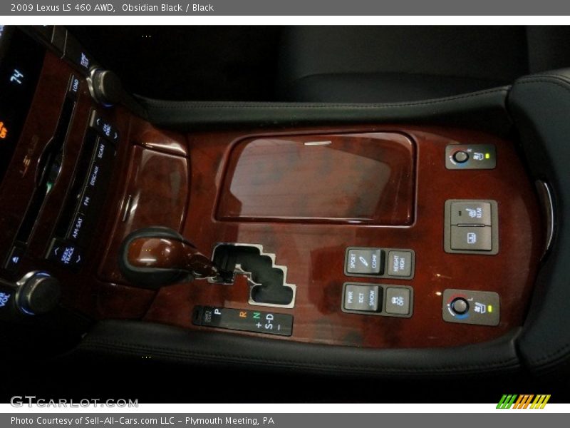 Obsidian Black / Black 2009 Lexus LS 460 AWD