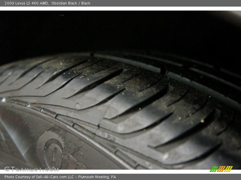 Obsidian Black / Black 2009 Lexus LS 460 AWD
