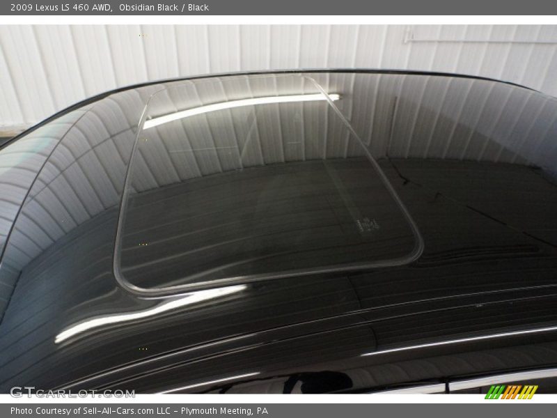 Obsidian Black / Black 2009 Lexus LS 460 AWD