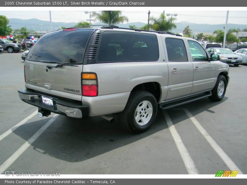 Silver Birch Metallic / Gray/Dark Charcoal 2005 Chevrolet Suburban 1500 LT