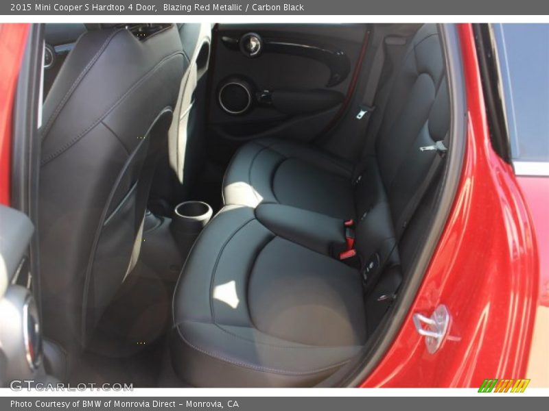 Blazing Red Metallic / Carbon Black 2015 Mini Cooper S Hardtop 4 Door
