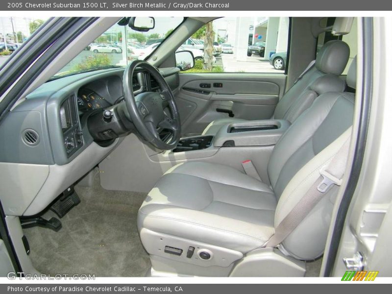 Silver Birch Metallic / Gray/Dark Charcoal 2005 Chevrolet Suburban 1500 LT