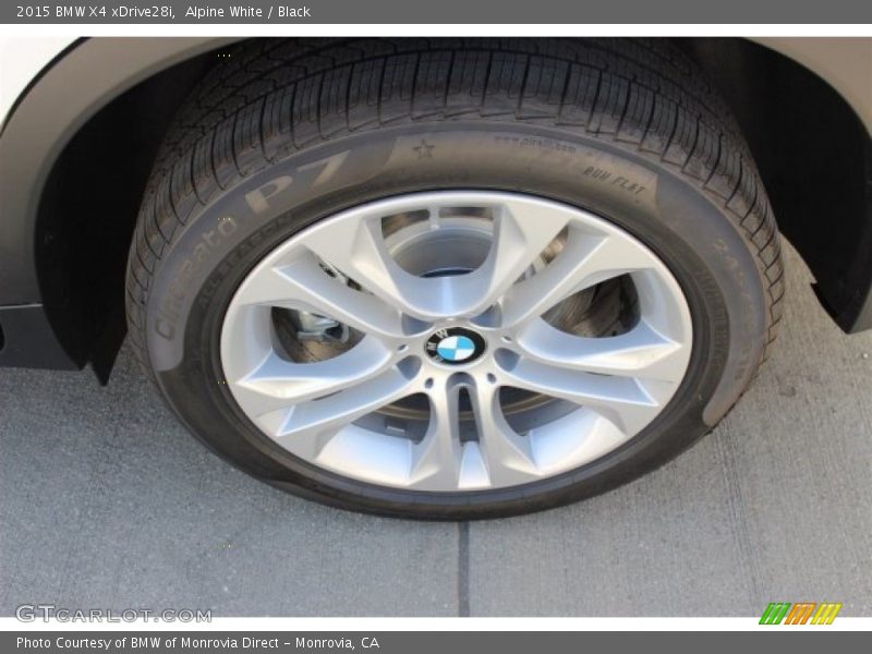 Alpine White / Black 2015 BMW X4 xDrive28i