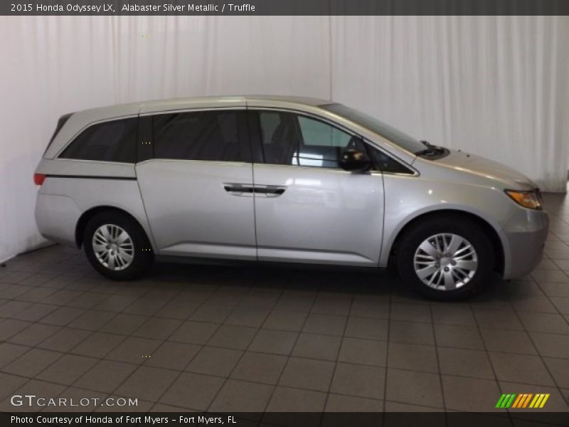 Alabaster Silver Metallic / Truffle 2015 Honda Odyssey LX