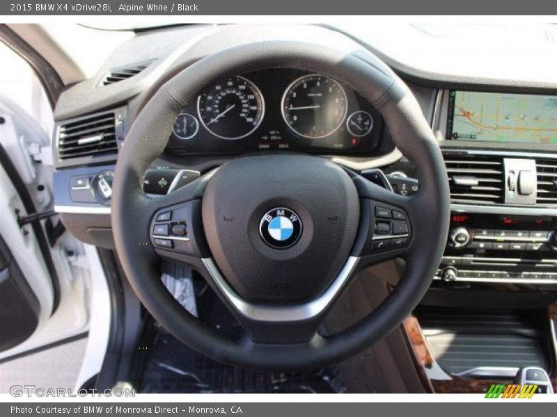 Alpine White / Black 2015 BMW X4 xDrive28i