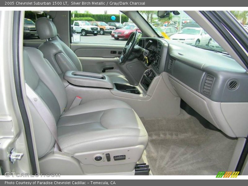 Silver Birch Metallic / Gray/Dark Charcoal 2005 Chevrolet Suburban 1500 LT