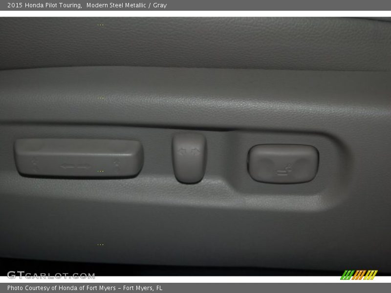 Modern Steel Metallic / Gray 2015 Honda Pilot Touring