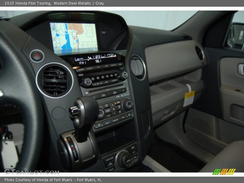 Modern Steel Metallic / Gray 2015 Honda Pilot Touring