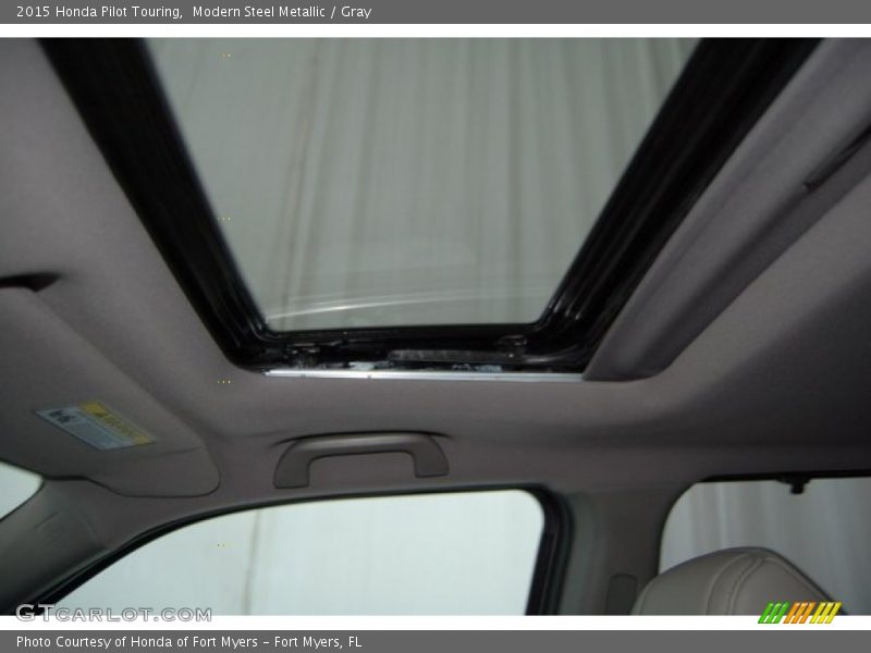 Modern Steel Metallic / Gray 2015 Honda Pilot Touring