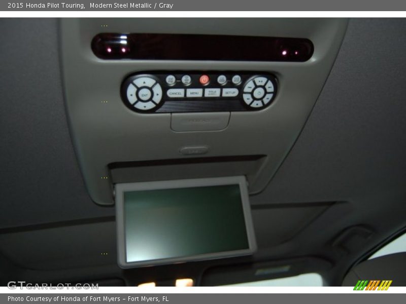 Modern Steel Metallic / Gray 2015 Honda Pilot Touring