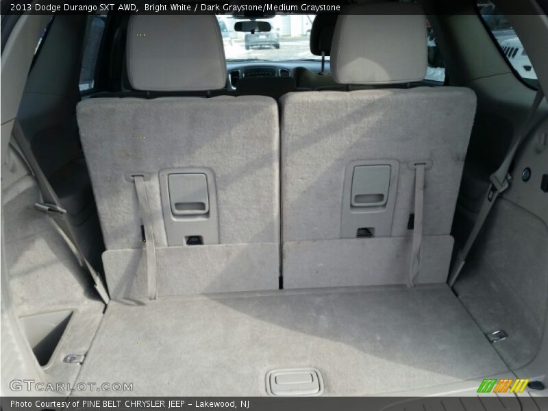 Bright White / Dark Graystone/Medium Graystone 2013 Dodge Durango SXT AWD