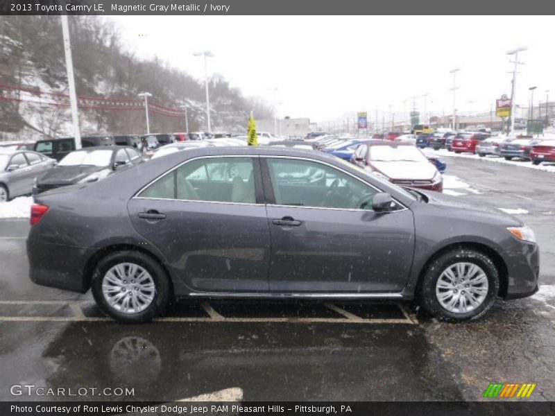 Magnetic Gray Metallic / Ivory 2013 Toyota Camry LE
