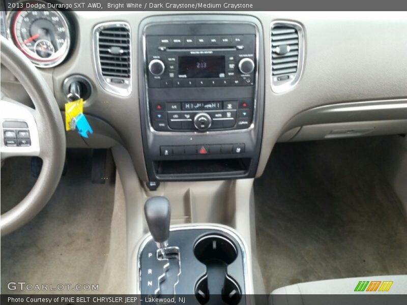 Bright White / Dark Graystone/Medium Graystone 2013 Dodge Durango SXT AWD