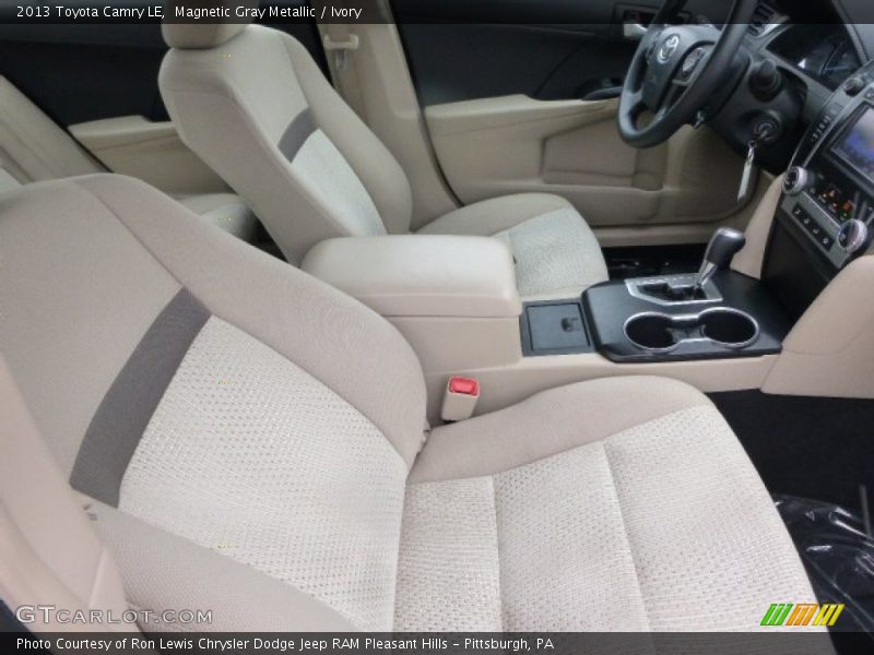 Magnetic Gray Metallic / Ivory 2013 Toyota Camry LE