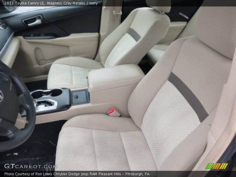 Magnetic Gray Metallic / Ivory 2013 Toyota Camry LE