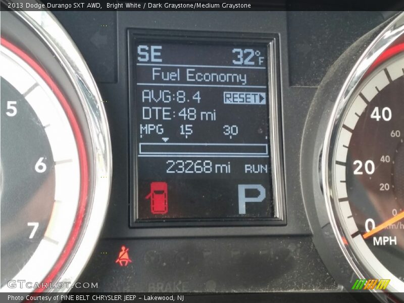 Bright White / Dark Graystone/Medium Graystone 2013 Dodge Durango SXT AWD