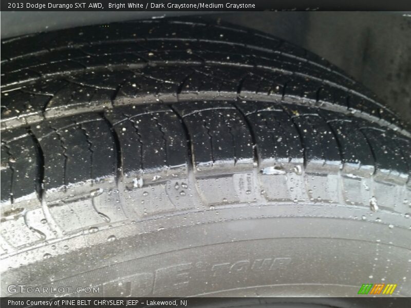 Bright White / Dark Graystone/Medium Graystone 2013 Dodge Durango SXT AWD