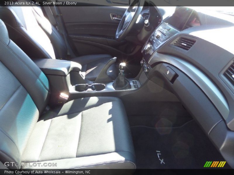 Silver Moon / Ebony 2013 Acura ILX 2.4L