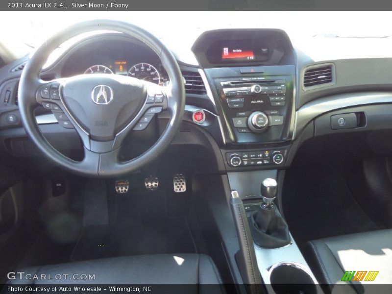 Silver Moon / Ebony 2013 Acura ILX 2.4L