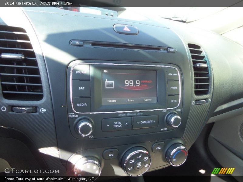 Abyss Blue / Gray 2014 Kia Forte EX