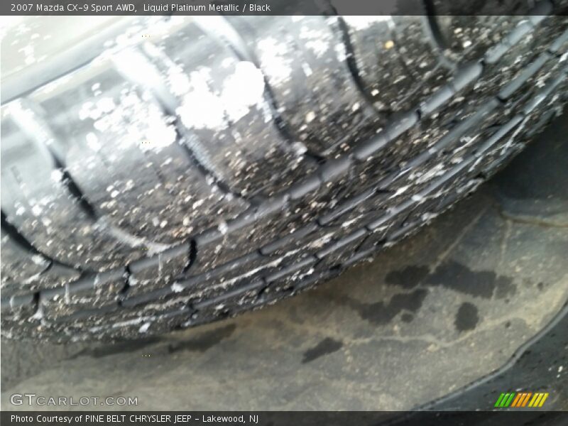 Liquid Platinum Metallic / Black 2007 Mazda CX-9 Sport AWD