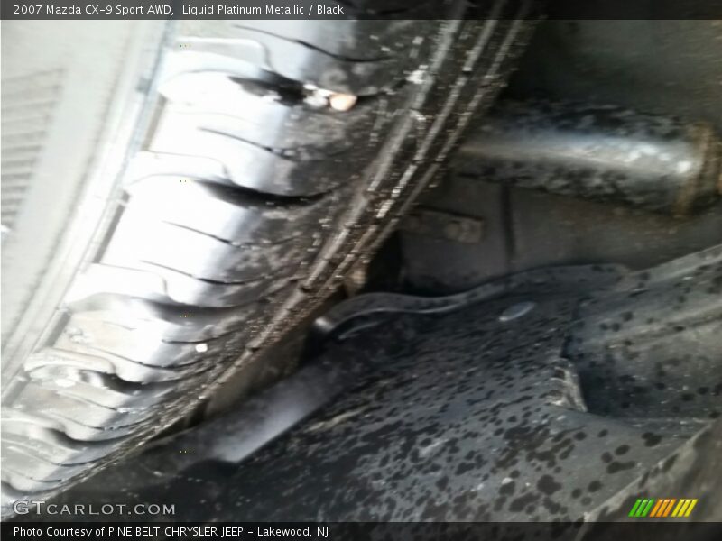 Liquid Platinum Metallic / Black 2007 Mazda CX-9 Sport AWD