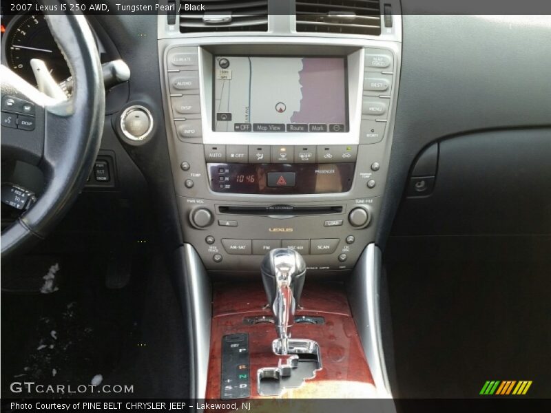 Tungsten Pearl / Black 2007 Lexus IS 250 AWD