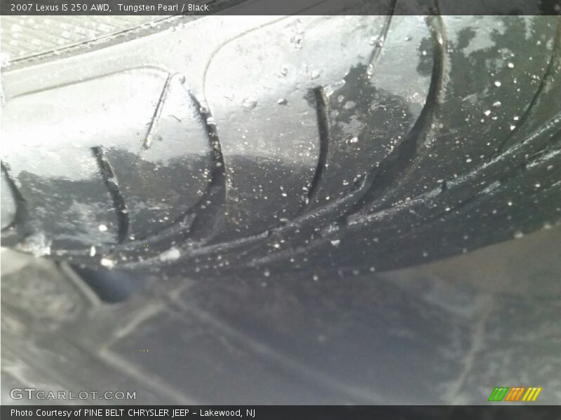 Tungsten Pearl / Black 2007 Lexus IS 250 AWD