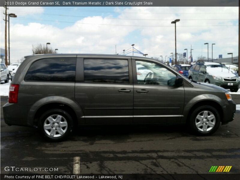 Dark Titanium Metallic / Dark Slate Gray/Light Shale 2010 Dodge Grand Caravan SE