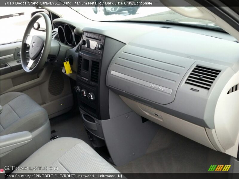 Dark Titanium Metallic / Dark Slate Gray/Light Shale 2010 Dodge Grand Caravan SE