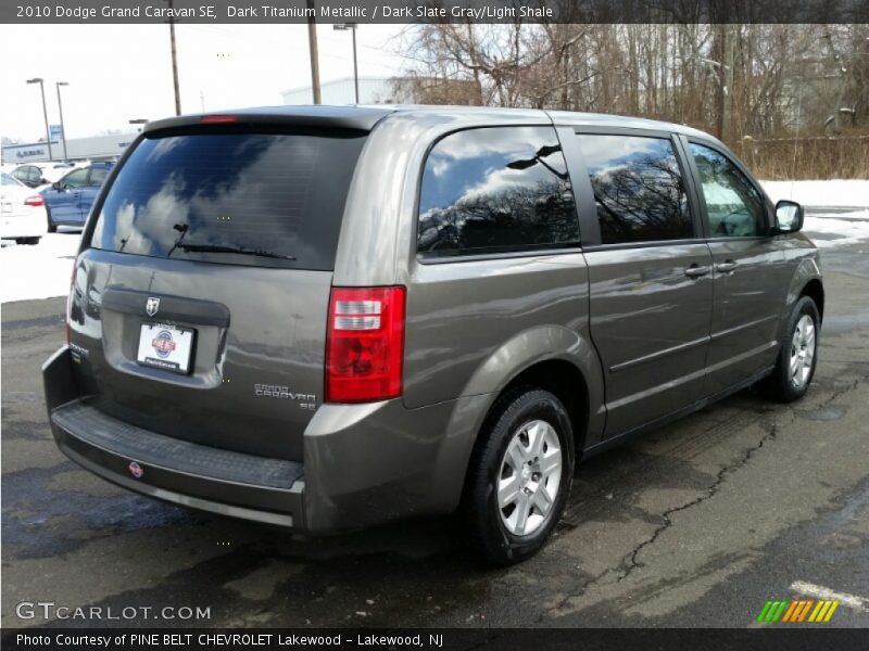 Dark Titanium Metallic / Dark Slate Gray/Light Shale 2010 Dodge Grand Caravan SE