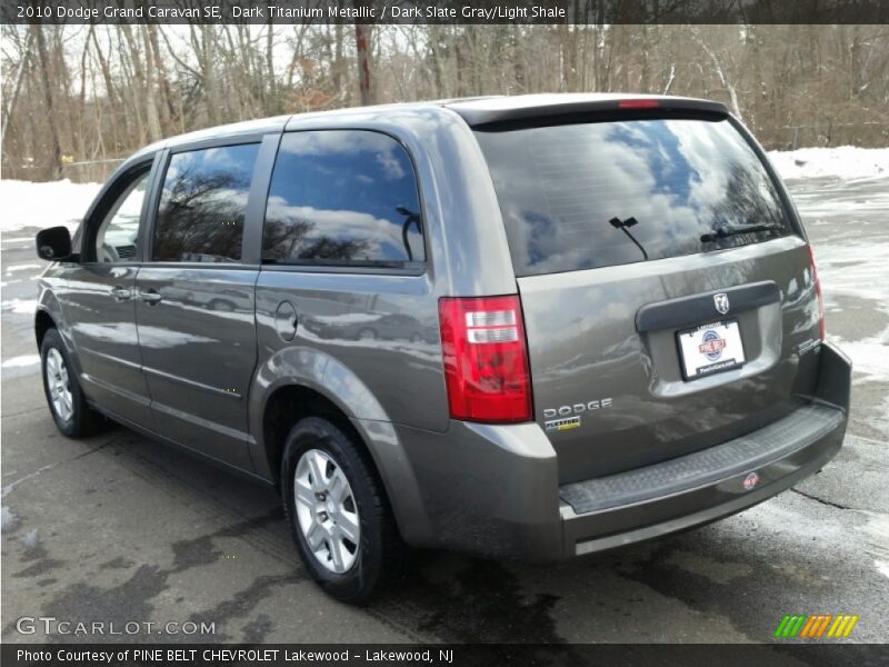 Dark Titanium Metallic / Dark Slate Gray/Light Shale 2010 Dodge Grand Caravan SE